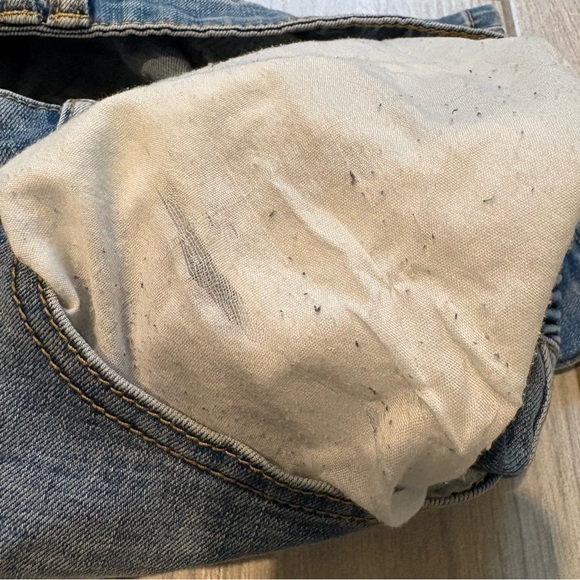 Balmain Paris T551 B658 Distressed Biker Moto Jeans, Sz W34/L31 - Picture 12 of 16